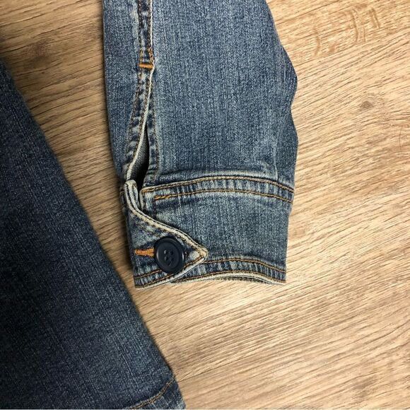 St. John’s Bay Women’s Blue Jean Jacket, size 1X - Picture 4 of 11
